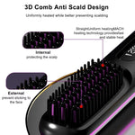 Electric Heated Straightening Brush