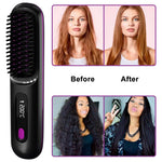 Electric Heated Straightening Brush